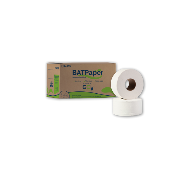 Higiénico en bobina SCF® Active Paper 400 mts