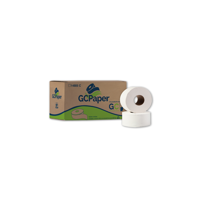 Higiénico en bobina GCPAPER de SCF® 180 mts