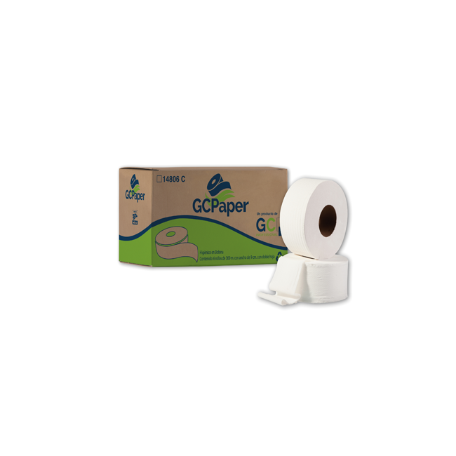 Higiénico en bobina GCPAPER de SCF® 360 mts