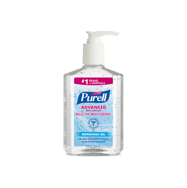 PURELL® Advanced Gel anti-bacterial 8 oz