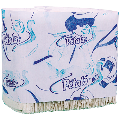 Kimberly Clark® Servilleta Barra Mesa Pétalo® Sr 250 servilleta blanca caja con 24 fajillas SKU 91690
