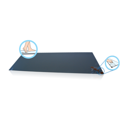 Ambiderm® Tapete Adhesivo Caja  con 30 Hojas Gris (420-CDC-FT-M-06 )