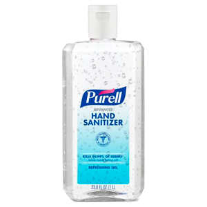 Purell® Advanced Gel Alcoholico Antiséptico Para Las Manos Gel Refrescante 1 Litro  (106-3080-04)