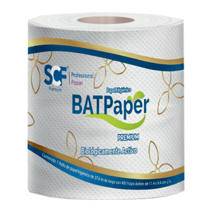 SCF® Papel Higiénico Tradicional BATP - Virgen (14808)