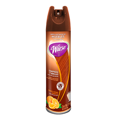 Wiese® Abrillantador de muebles 400 ml  Aroma Naranja (202-SC400)