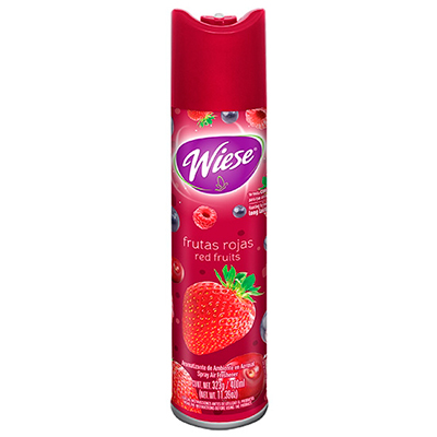 Wiese® Aromatizante  en Aerosol 400 ml Frutas Rojos (202-SC863)
